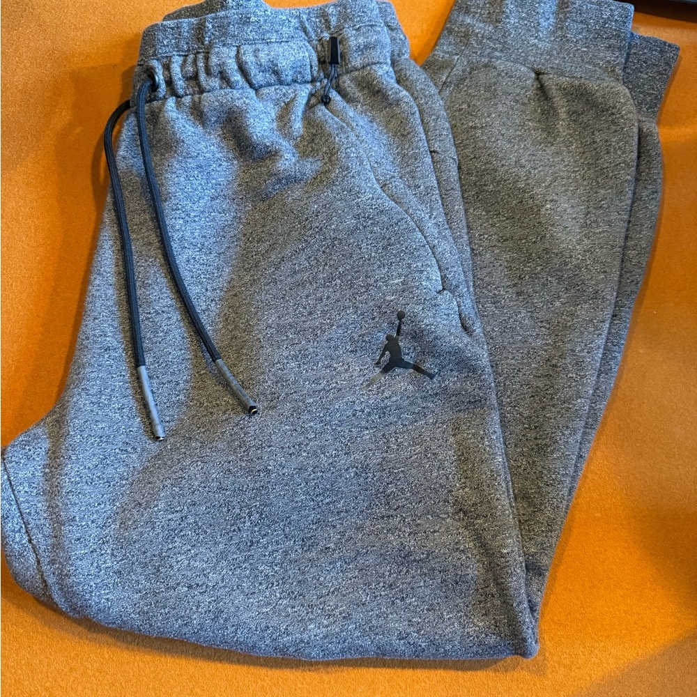 Gray Jogger Sweatpants Nike Jordan